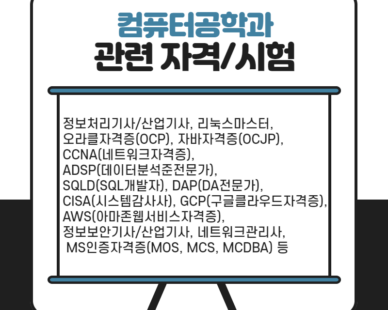 관련 자격 및 시험