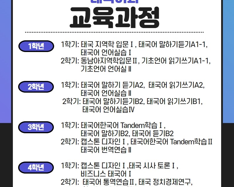 교육 과정